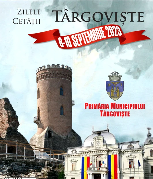 Afișul manifestării SURSA Primăria Târgoviște