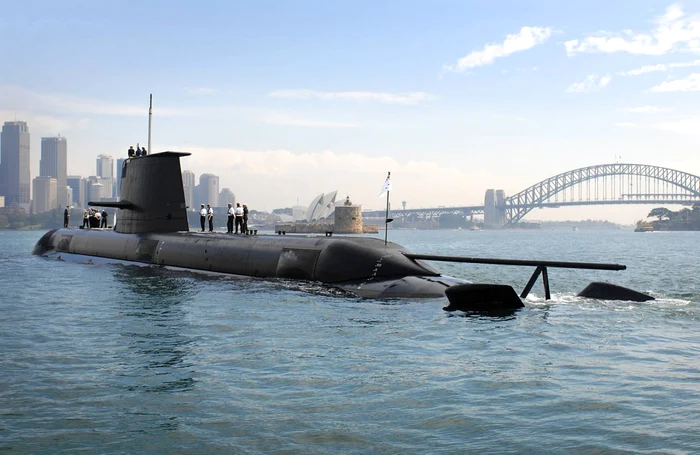 Submarin din dotarea armatei australiene FOTO defenseindustrydaily.com