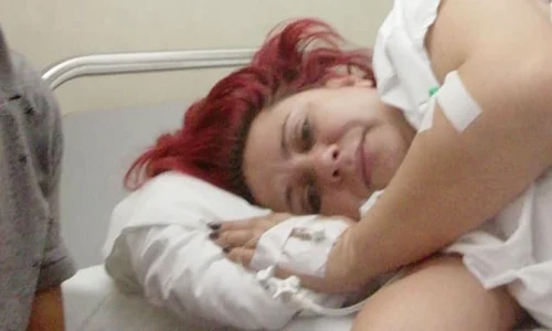 Monica Pîrvulescu, pe patul de spital din Kavala, Grecia jpeg