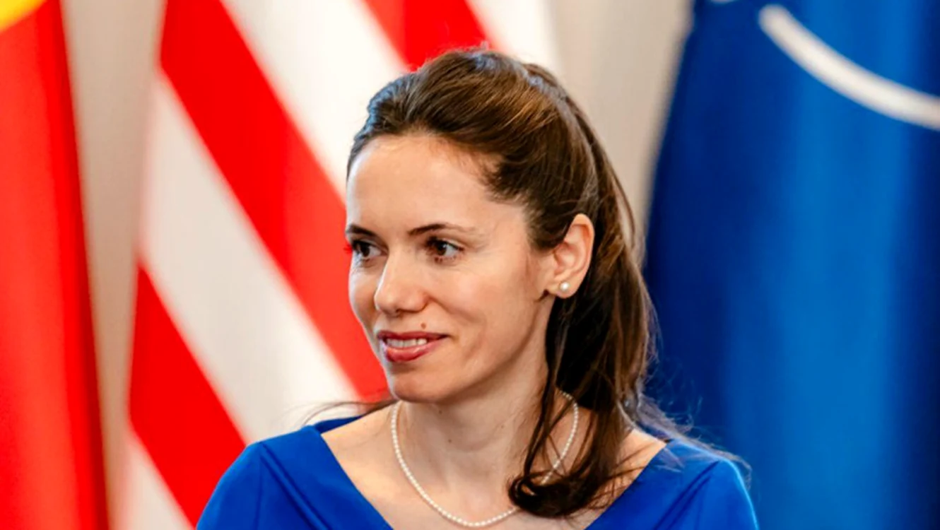 Mirabela Grădinaru, partenera de viață a președintelui Nicușor Dan. Foto: presidency.ro 