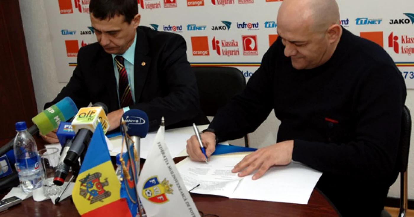 Gabi Balint a semnat un contract pe doi ani Foto: www.fmf.md