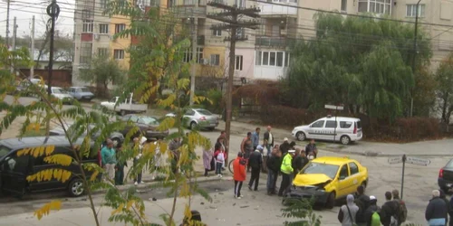 Accident Alexandria - intersecţie buclucaşă