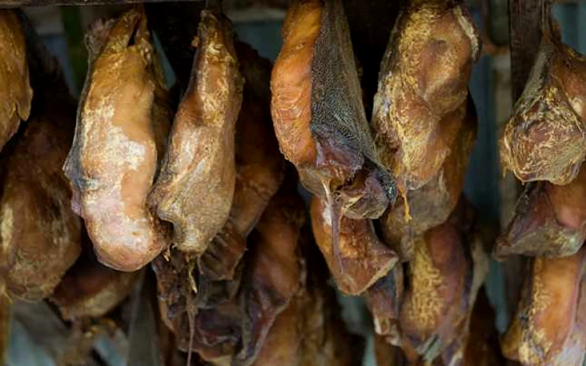 Hakarl carne de rechin