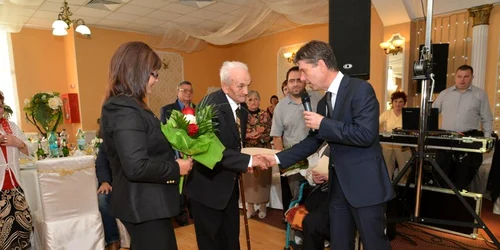 Braşovenii care au atins un secol de viaţă au fost premiaţi. FOTOAndrei Paul