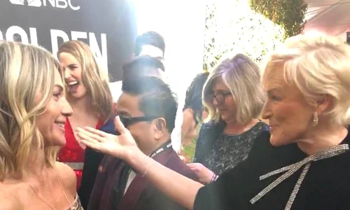 Nadia Comaneci, alaturi de Glenn Close jpeg