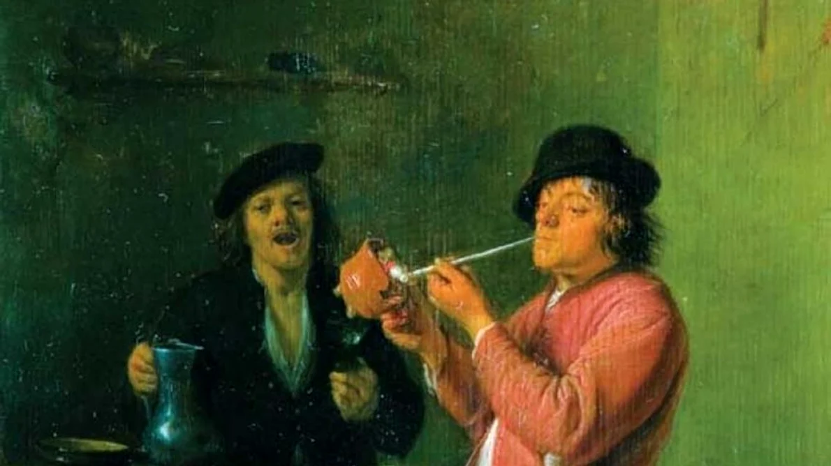 Imaginea viciului: un tablou de Hendrick Martensz  Sorgh jpeg