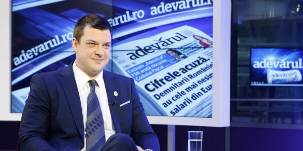 Ovidiu Raeţchi la Adevarul Live FOTO Eduard Enea