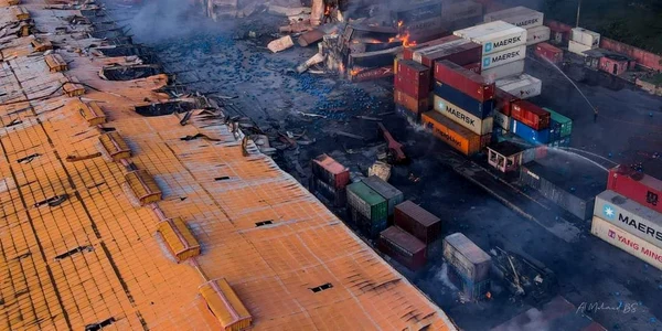 Incendiu in Bangladesh FOTO Twitter