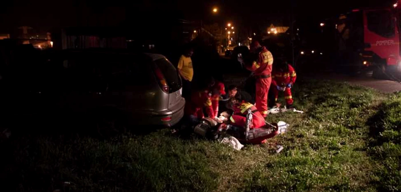 În urma accidentului a decedat o femeie, care se afla pe trotuar a