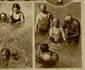 Regele Mihai învățând să înoate la Lido. Foto: Ilustrațiunea Română