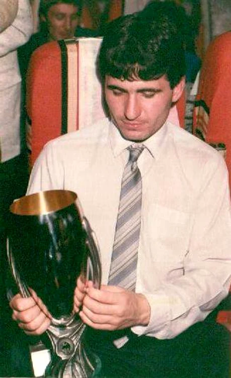 Gheorghe Hagi în1987, anul când era student, dar câștiga și campionatul cu Steaua