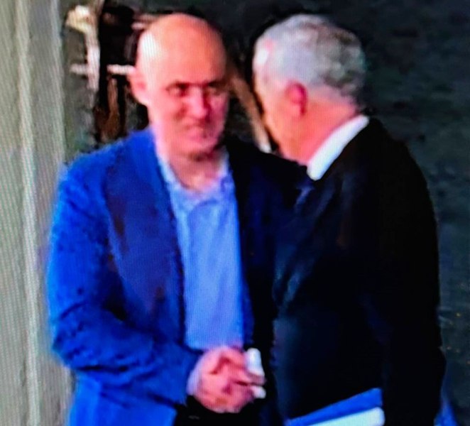 Călin Geogescu, fotografiat alături de Horațiu Potra și Eugen Sechila