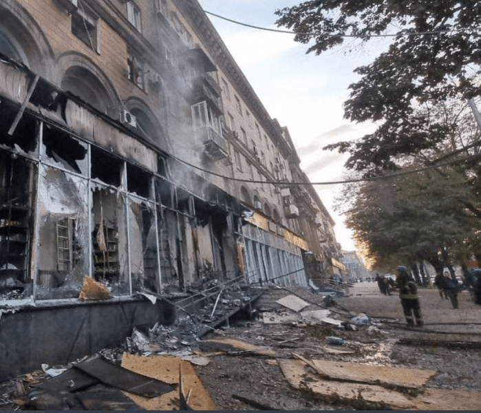 Drone iraniene, folosite de ruși pentru prima dată în atacuri asupra orașului Zaporojie