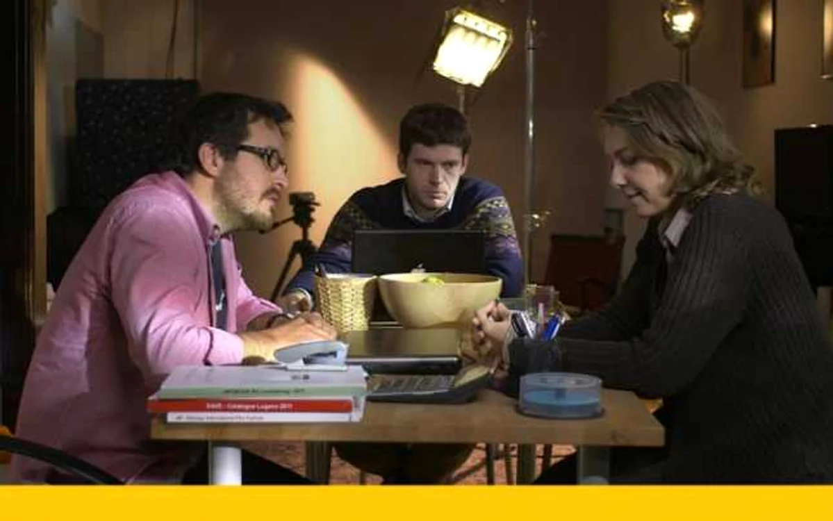 Imagine din scurtmetrajul „Artă” de Adrian Sitaru