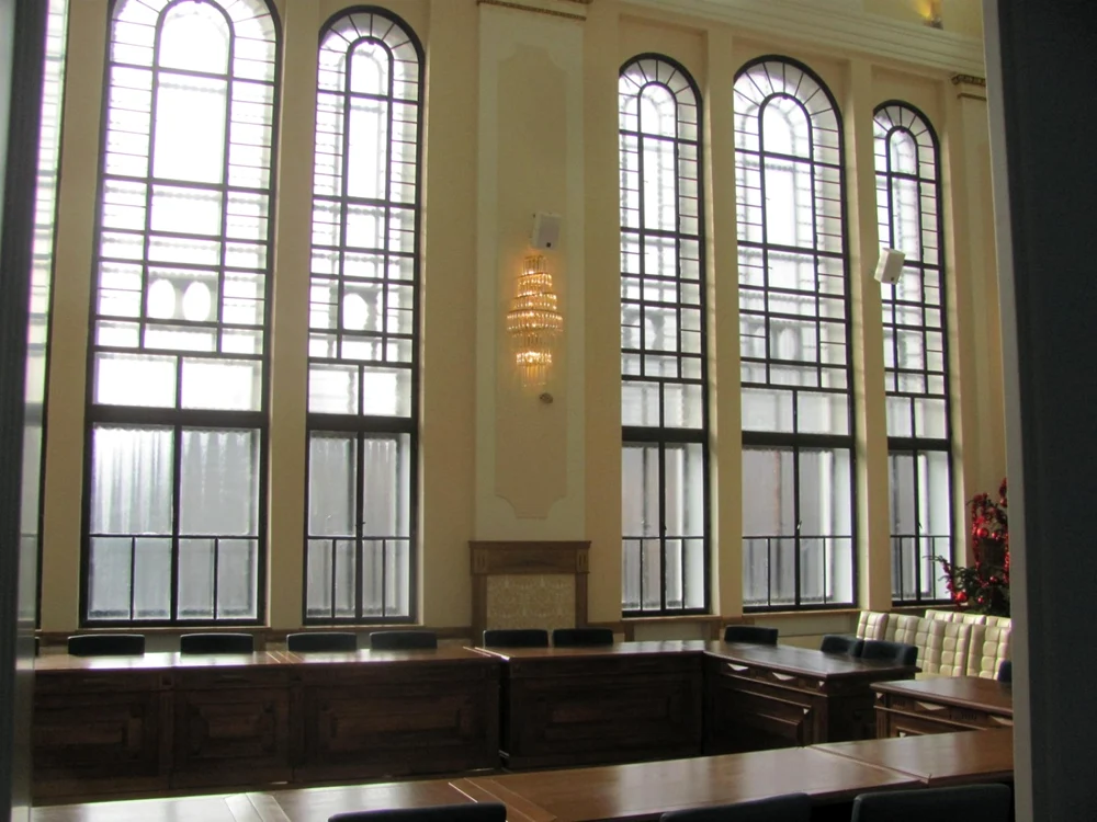 Sala de şedinţe de la Primăria Timişoara FOTO Ştefan Both