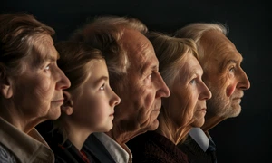 portrait multi generational family sharing house due unaffordable price increase housing market jpg
