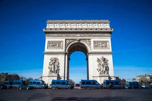 Convoiul Libertăţii Paris - 12 feb 2022 / FOTO EPA-EFE