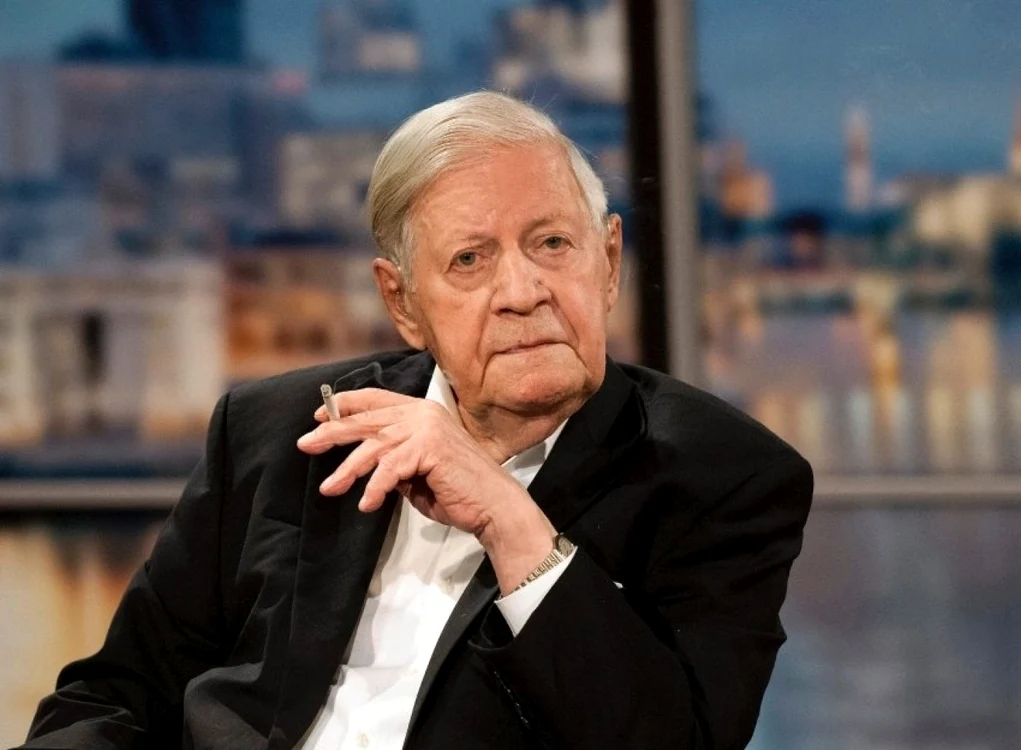 Helmut Schmidt, fost cancelar al Germaniei Federale