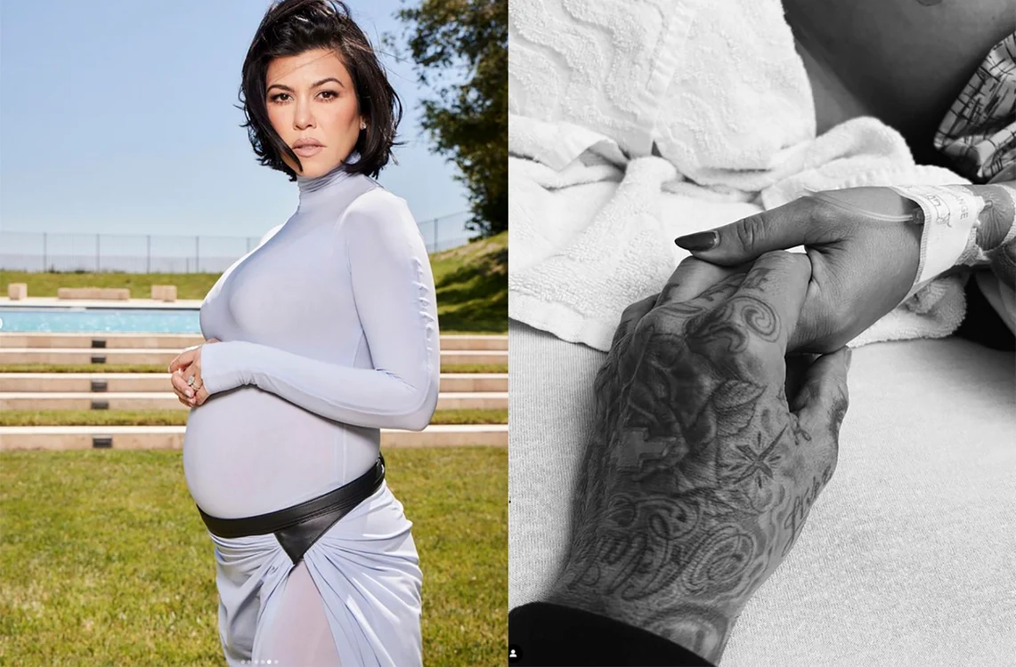 Kourtney Kardashian însărcinată  Instagram jpg