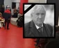 Primele fotografii de la priveghiul lui Mircea Diaconu