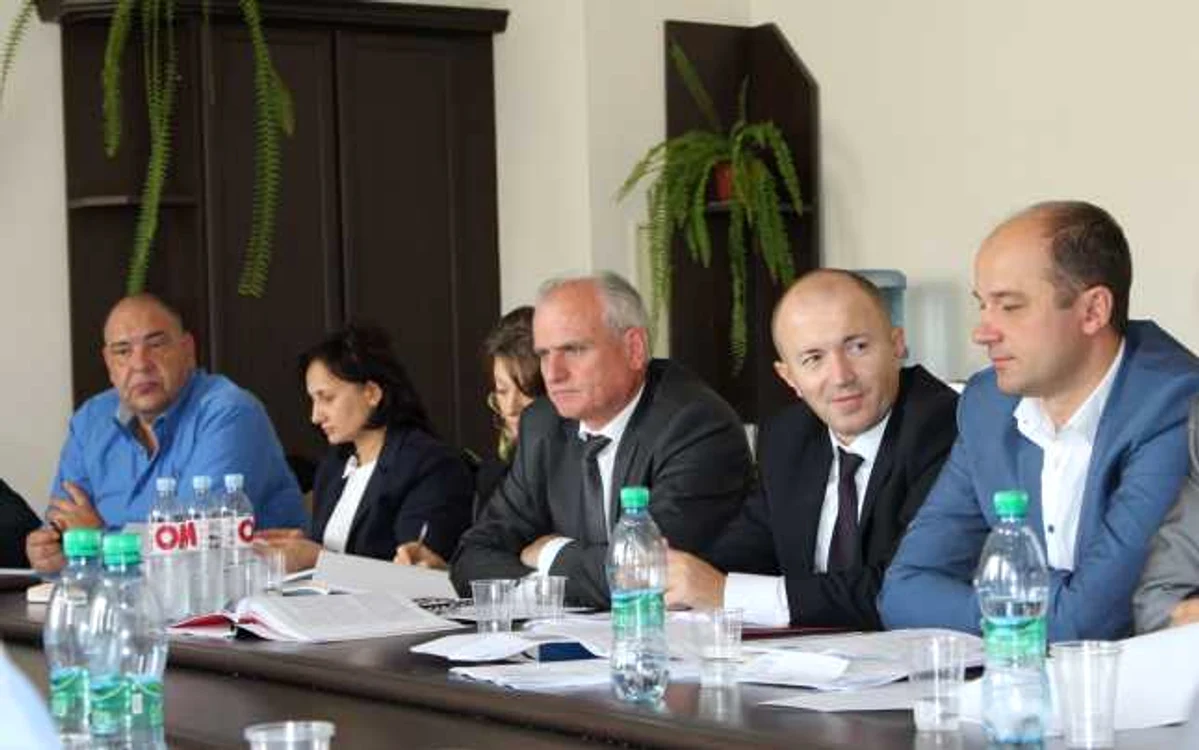 Ion Prisăcaru a avut o întrevedere cu reprezentanţii FMI FOTO: capital.market.md