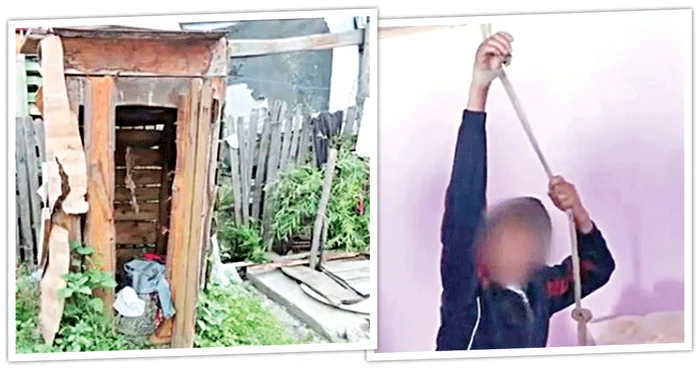 Victimele erau legate de mâini şi ţinute în nişte “cutii” din lemn