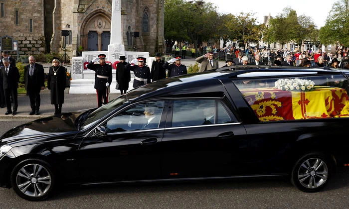 Sicriul reginei Elisabeta a plecat spre Edinburgh FOTO Getty Images jpg
