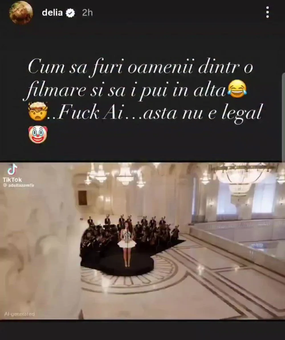 Scandal uriaș în muzică: piesa Deliei „Analog” a fost modificată cu Inteligența Artificială fără acordul artiștilor. Reacția dirijorului Andrei Tudor