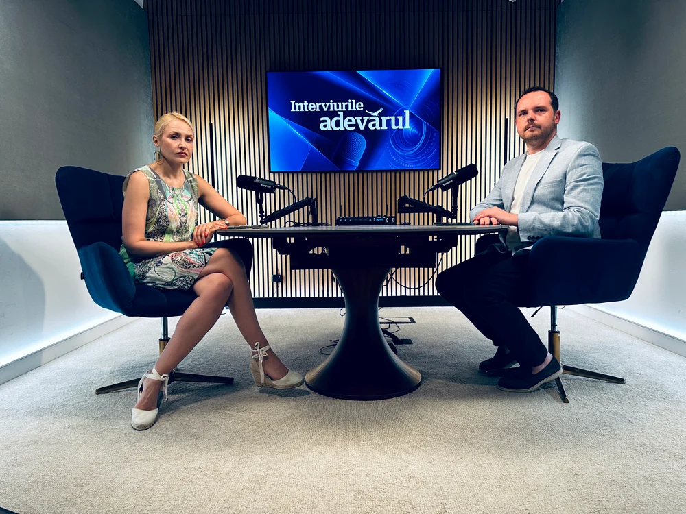 Alexandru Rogobete, la „Interviurile Adevărul”. FOTO Adevărul 