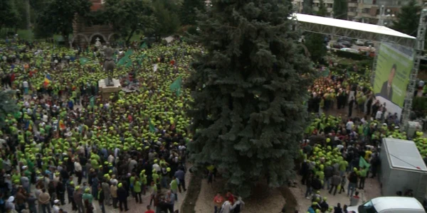 Miting PDL la Târgovişte