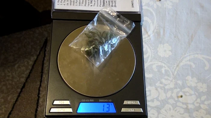 Instanţa a dispus confiscarea cântarului electronic şi a celor 35 de grame de cannabis rămase după testări (foto arhivă)