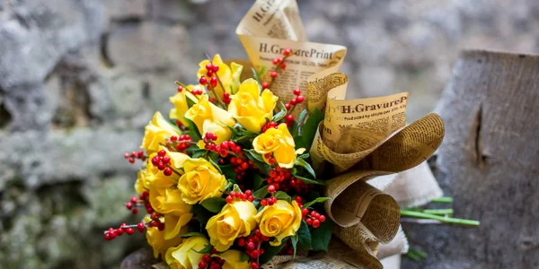 buchet galben