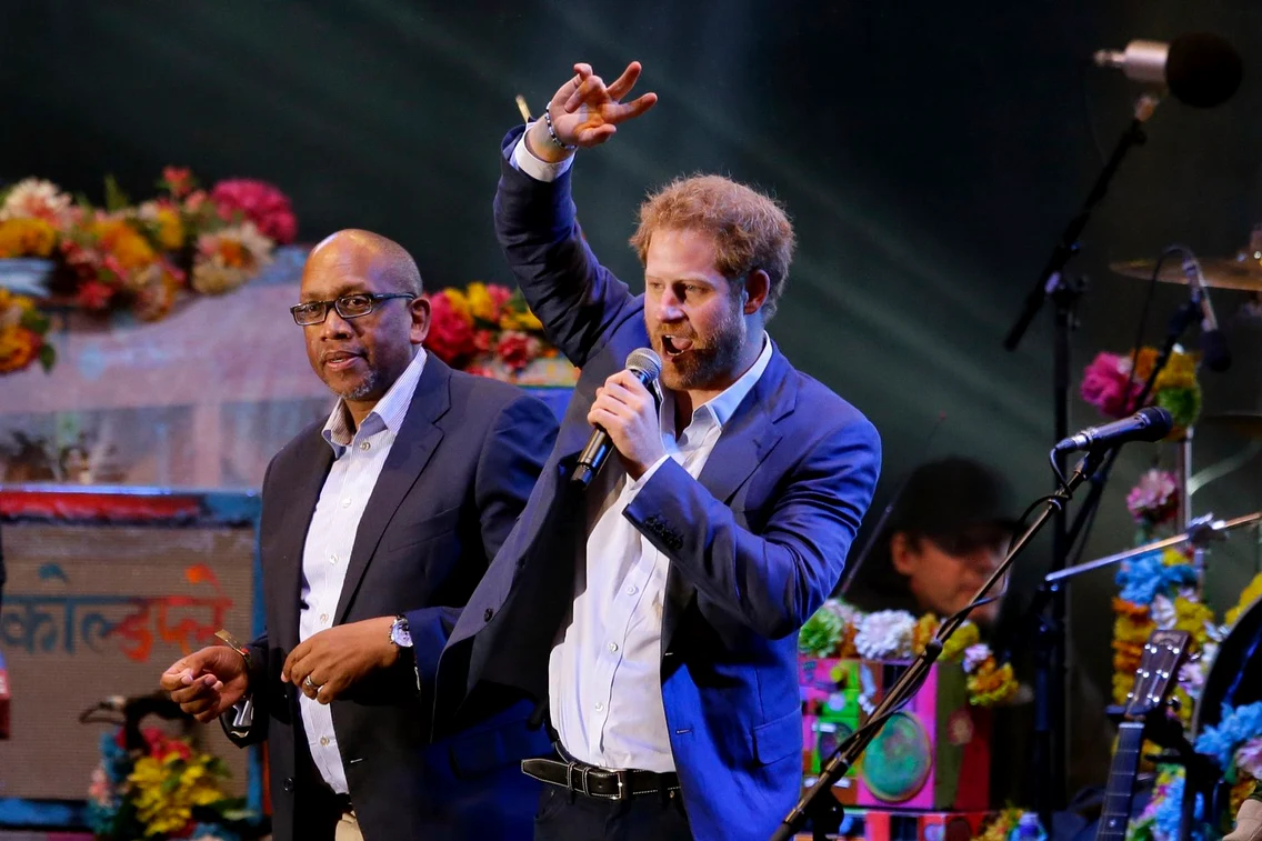 Prințul Harry și Prințul Seeiso of Lesotho