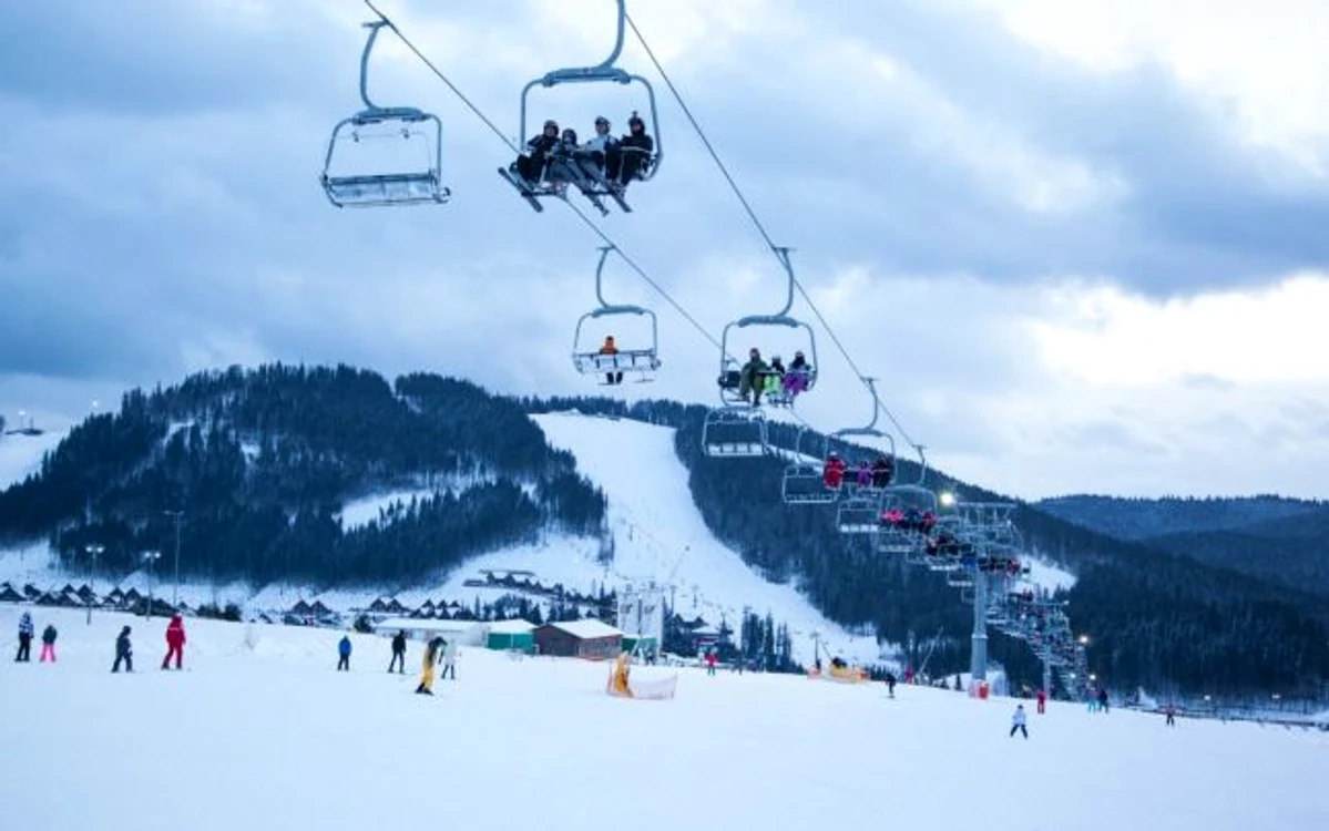 Pârtie din Bukovel. FOTO: FB Bukovel. 