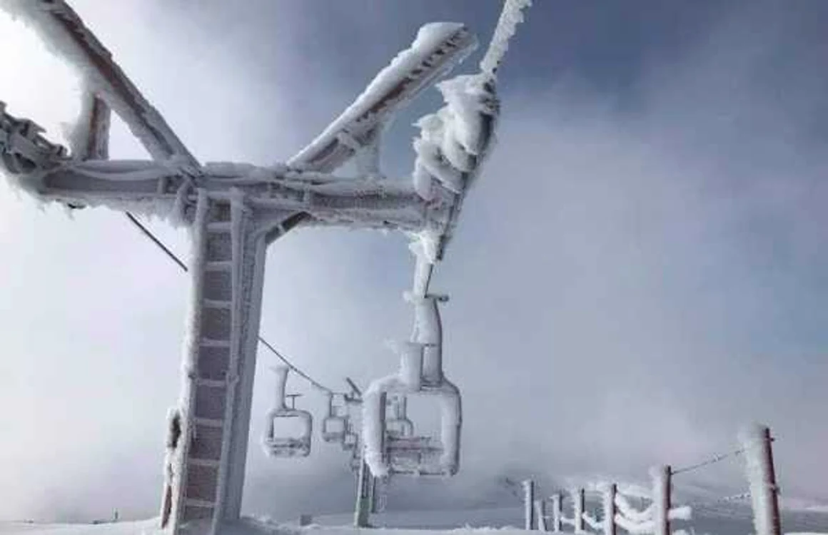 Telescaunul din Valea Dorului, Sinaia FOTO Nae Cojanu, şef Salvamont Sinaia