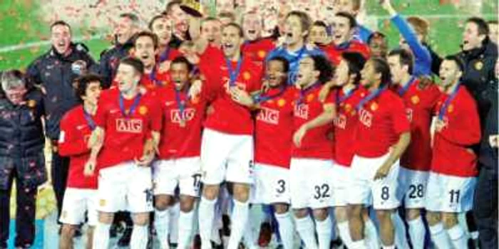 Manchester United a fost cea mai bună echipă de fotbal din lume în 2008