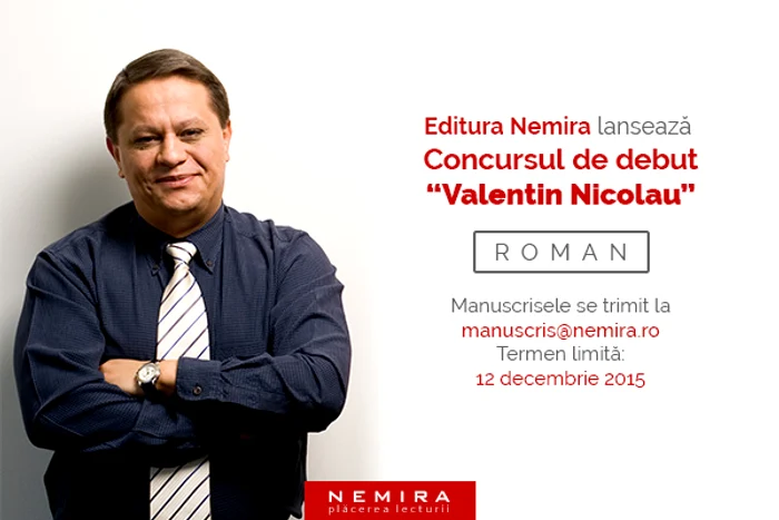 Concurs de debut lansat de Editura Nemira jpeg