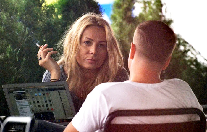 Dana Săvuică este foarte afectată după ce în presă s-a aflat că divorţează foto: Alex Muscaliu