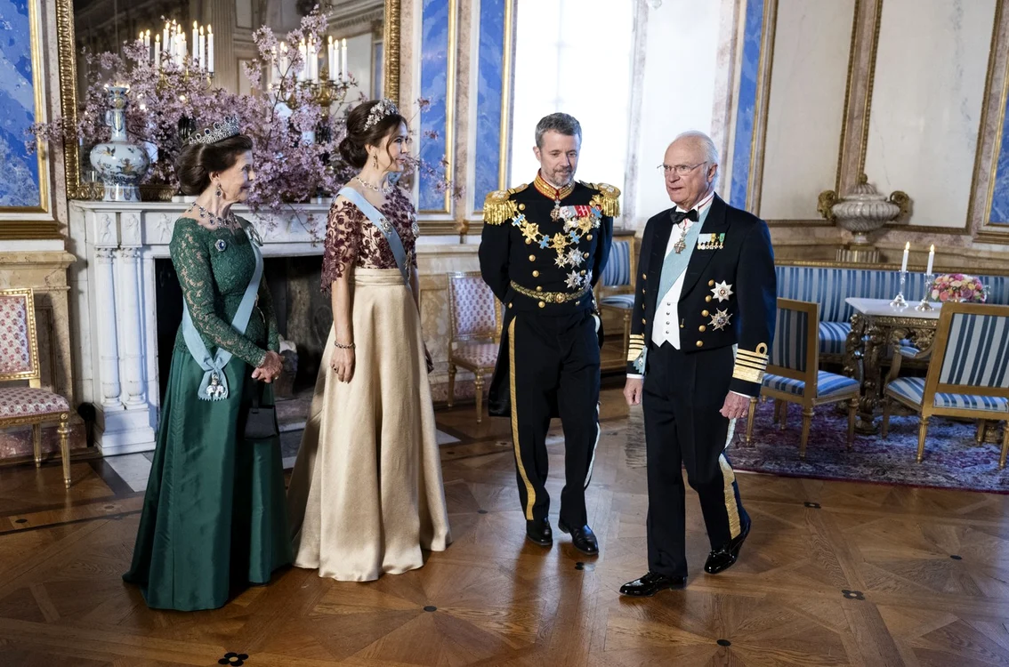 Regina Mary Regele Frederik și Regii Suediei profimedia 0870697321 jpg