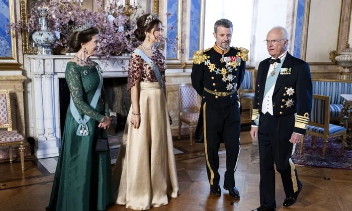 Regina Mary Regele Frederik și Regii Suediei profimedia 0870697321 jpg