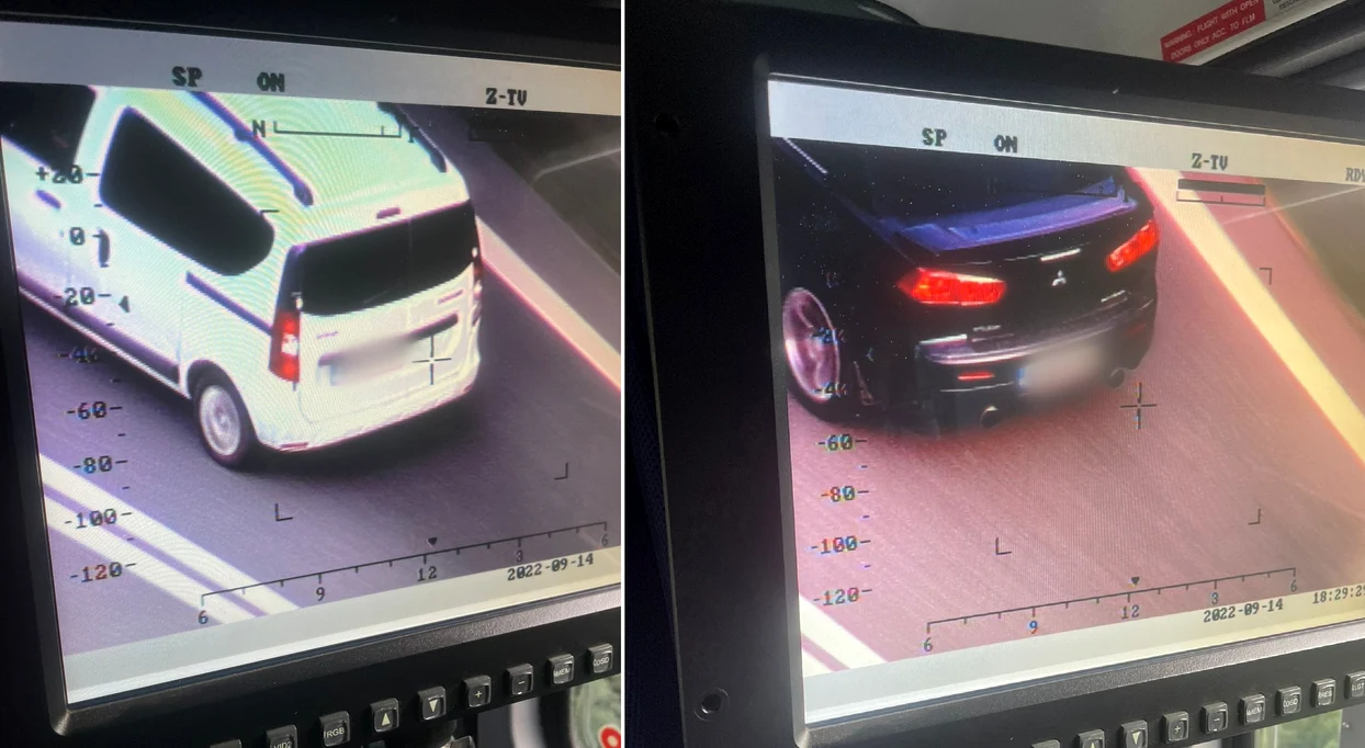 Traficul de pe Valea Oltului este monitorizat video din aer FOTO Poliția Română
