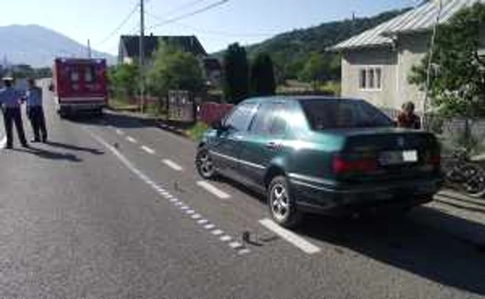 Copilul a decedat în urma accidentului