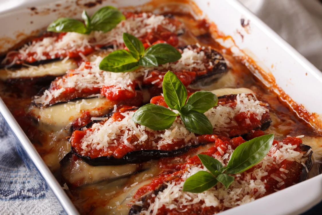 Parmigiana de vinete. Foto: Shutterstock.