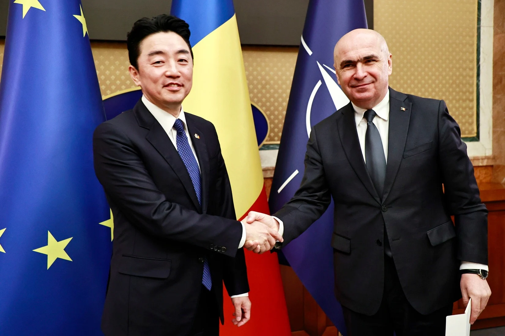 Ilie Bolojan l-a primit la Palatul Victoria pe şeful Cancelariei Preşedintelui Republicii Coreea. Despre ce au discutat