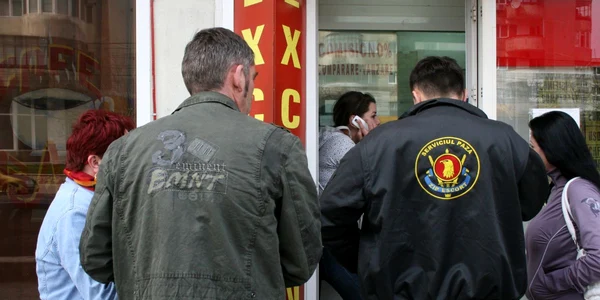 Incidentul s-a produs în plină stradă 