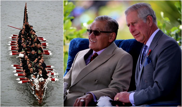 Regele maori Kiingi Tuheitia și Regele Charles. FOTO: Getty Images
