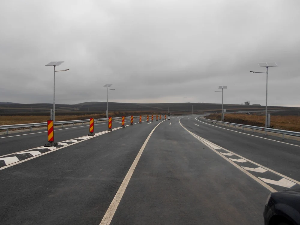 Şoseaua de centură a Sucevei nu va fi finalizată la un deceniu de la începerea lucrărilor. FOTO Dănuţ Zuzeac
