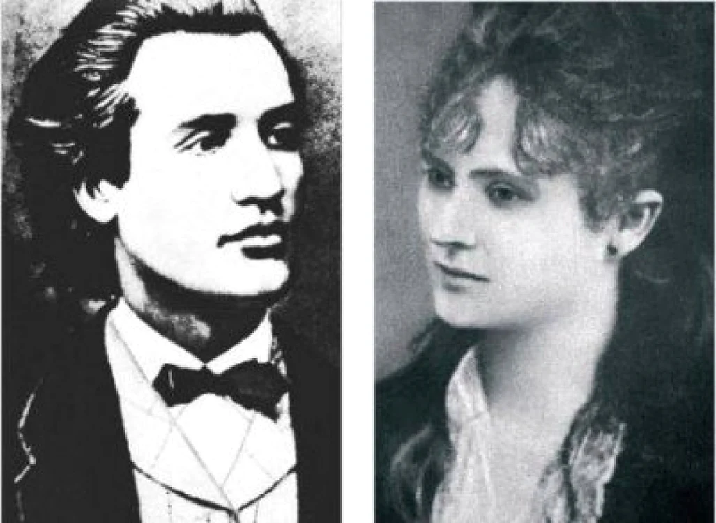 Mihai Eminescu și Veronica Micle SURSA Wikipedia