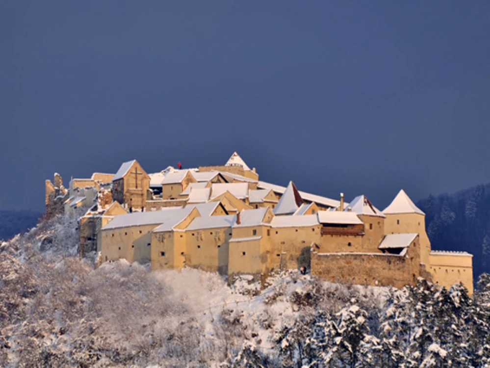 Lucrările de la Cetatea Râşnov vor fi finalizate anul acesta FOTO Primăria Râşnov