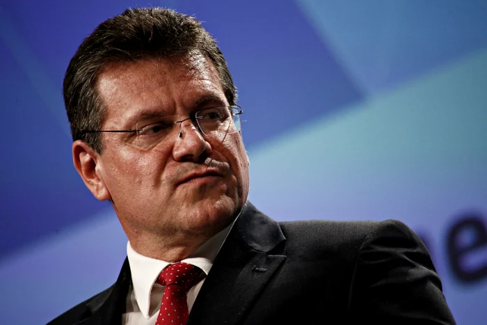 Foto: Shutterstock / Şeful adjunct al Comisiei Europene Maros Sefcovic